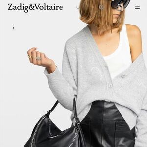 Zadig & Voltaire Mirkaz Button Up
Cashmere Cardigan
